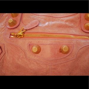 Balenciaga Bags - Balenciaga Motorcycle City Bag in Rose Pink Balenciaga Bags - Balenciaga Motorcycle City Bag in Rose Pink